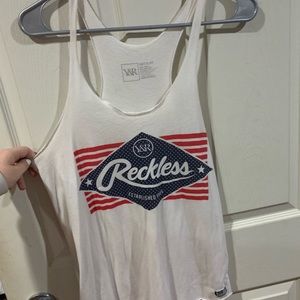 White Y&R tank top